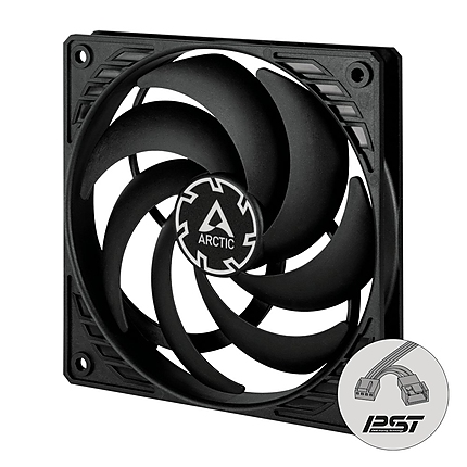 Arctic управляем вентилатор Fan 120x120x15mm - P12 SLIM PWM PST - 300-2100 RPM