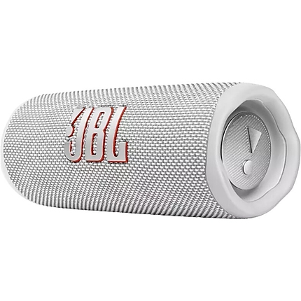 JBL FLIP6 WHT waterproof portable Bluetooth speaker