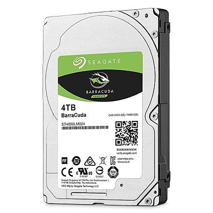 Хард диск SEAGATE BarraCuda, 4TB, 5400RPM, 2.5", 128MB, ST4000LM024