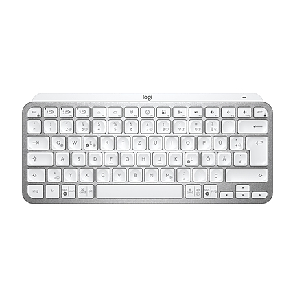 Logitech MX Keys Mini Minimalist Wireless Illuminated Keyboard - PALE GREY - US Intl