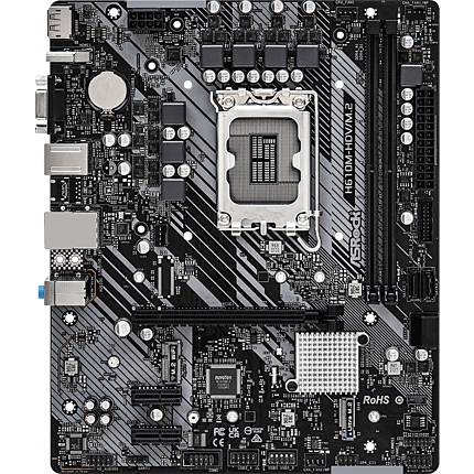 Дънна платка ASRock H610M-HDV/M.2, LGA1700, DDR4, mATX