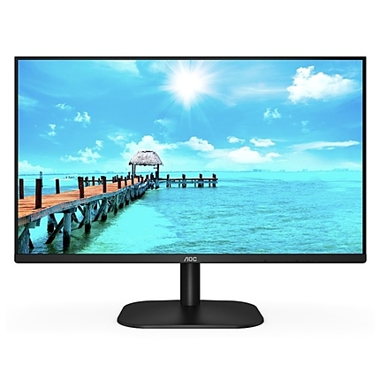 AOC 27B2AM 27" WLED VA 1920x1080@75Hz, 4ms GTG, 250cd/m2, 4000:1, 20M:1 DCR, Low Blue Light, Tilt, D-SUB, HDMI, Speakers, Black