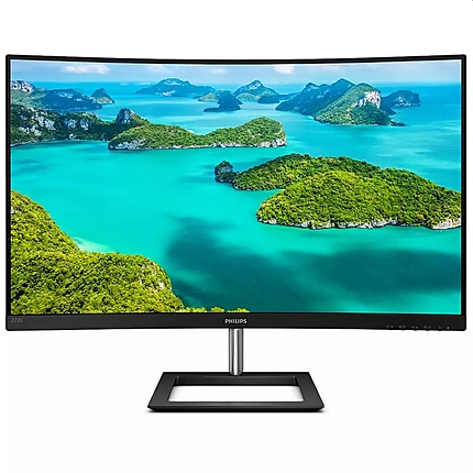 Philips 272E1CA 27" Curved 1500R WLED VA 1920x1080@75Hz, 4ms, 250cd/m2, 3000:1, Mega Infinity DCR, Low Blue Light, Tilt, D-SUB, HDMI, DP,  Speakers, Black