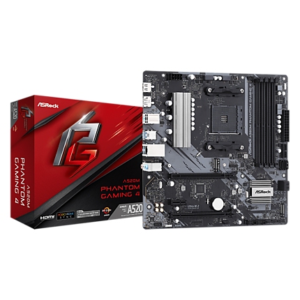 ASROCK A520M PHANTOM GAMING 4