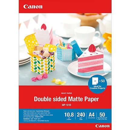 Canon Double Sided Matte Paper MP-101 A4 (50 sheets)