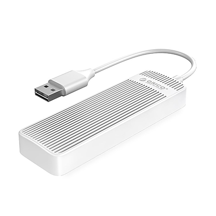 Orico хъб USB2.0 HUB 4 port White - FL02-WH