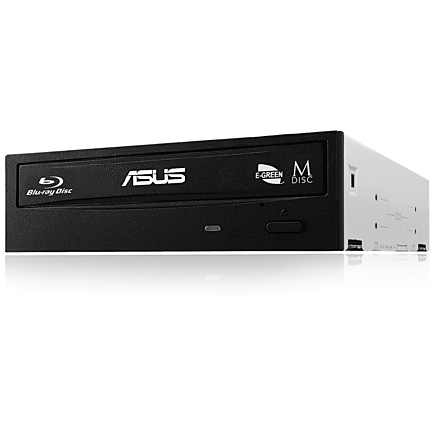 Записващо устройство Blu-Ray ASUS BW-16D1HT, за вграждане в компютър, SATA, черен