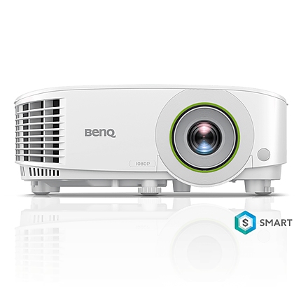 BenQ EH600 DLP 1080P, 16:9, 3500lm, Wireless Android-based Smart Projector 1.1X, Throw Ratio 1.47-1.62, HDMIx2 (1 for wireless dongle), Wireless projection (support Android, iOS, Windows,MAC,Chrome), Dual Band WiFi, BT 4.0, up to 15000 hrs, 2.5 Kg, White