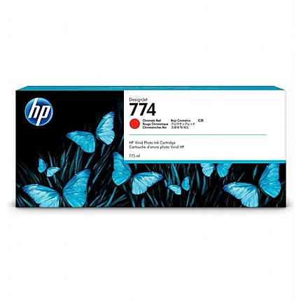 HP 774 775-ml Chromatic Red DesignJet Ink Cartridge