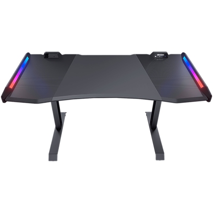 COUGAR Mars, Gaming desk, Multifunction Designs, Dual-sided RGB Lighting Effects, High-strength Welded Steel Frame for Maximum Stability, 1533 x 771 (mm), USB 3.0 x 2 / Audio Jacks x 2 /Power button / Reset button / Backlight button