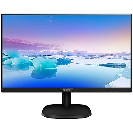 Monitor 27" Philips 273V7QDSB/00(01) Black IPS, 16:9, 1920x1080, 4ms, 250 cd/m2, 1000:1, D-Sub, DVI, HDMI, vesa