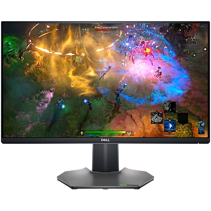 Dell Gaming LED Monitor S2522HG, 24.5" FHD 1920x1080 240Hz 16:9, 400 cd/m2, 1000:1, 178Вє / 178Вє, 1ms GtG, Flicker Free, NVIDIA G-SYNC, Free Sync, 2xHDMI, 1xDP, USB Hub (4x USB 3.2), Audio Jack, Height, Swivel, Tilt Adj, 3Y