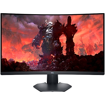 Dell Gaming LED Monitor S3222DGM, 31.5" QHD 2560x1440 165Hz VA Panel 16:9 Curved 99% sRGB, 350 cd/m2, 3000:1, 178Вє/178Вє, 1ms (MPRT) / 2ms GtG (gray to gray), Flicker Free, 2xHDMI, 1xDP, Audio Jack, Free Sync, Height adjustable, Tilt, 3Y