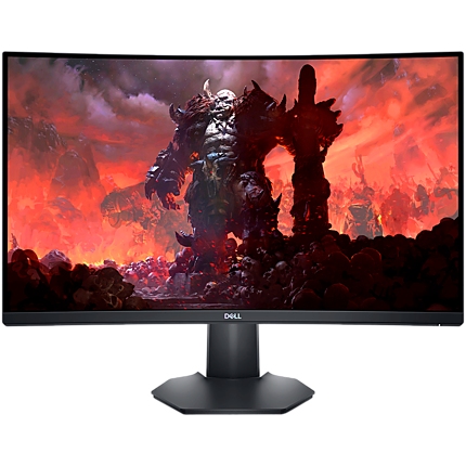 Dell Gaming LED Monitor S2722DGM, 27" QHD 2560x1440 165Hz VA Panel 16:9 Curved 99% sRGB, 350 cd/m2, 3000:1, 178Вє/178Вє, 1ms (MPRT) / 2ms GtG, Flicker Free, 2xHDMI, 1xDP, Audio Jack, Free Sync, Height adjustable, Tilt, 3Y