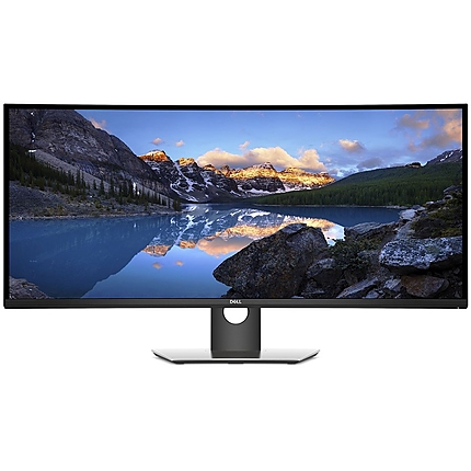 Monitor DELL UltraSharp U3821DW Curved 37.5", 3840 x 1600, WQHD+, IPS Antiglare, 21:9, 1000:1, 300 cd/m2, 8ms/5ms, DP, 2xHDMI, USB-C, Audio line out, RJ-45, 9W Speakers, Tilt, Swivel, Height Adjust, 3Y