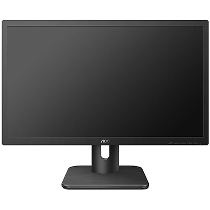 AOC Monitor LED 22E1D (21.5“, 16:9, 1920x1080, 20M:1, 1000:1, 250 cd/m2, 2ms, VGA, DVI, HDMI, Audio out, Speakers, Tilt, Vesa) Black, 3y