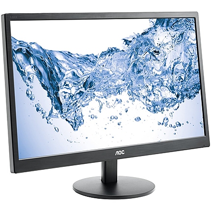 AOC Monitor LED M2470SWH (23.6'', 16:9, 1920x1080, MVA, 250 cd/m2, 50M:1, 5 ms, 178/178°, VGA, 2x HDMI, Speakers, Tilt: -5 to +25°) Black, 3y