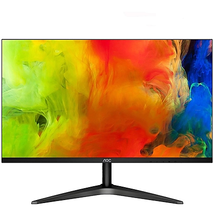 AOC Monitor LED 27B1H (27'' WLED IPS Panel, Slim bezel, 1920x1080, 60 Hz, 9ms, 250cd/m2, 1000:1, 178 Вє /178 Вє, VGA, HDMI), Black, 3Y