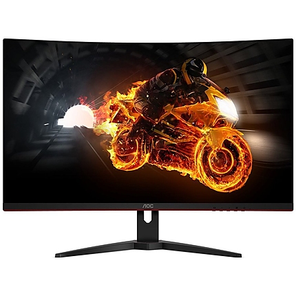 AOC Monitor LED CQ32G1 2K Curved Gaming (32вЂњ, 16:9, 2560x1440, VA, 144Hz, 300 cd/mВІ, 3000:1, 80M:1, 1 ms, 178/178В°, VGA, 2xHDMI, DP, Audio , Tilt, VESA, Ergonomic, Borderless) Black-Red, 3y