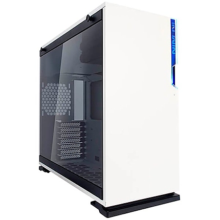 Chassis In Win 101 Mid Tower,ATX,Micro-ATX,Mini-ITX, Tempered Glass,Front Ports 2xUSB 3.0 HD Audio, Dimension 445x220x480mm,1x120mm Rear Fan/120 mm Radiator 2x120mm Side Fan/240mm Radiator,3x120mm Bottom Fan/360mm Radiator,white