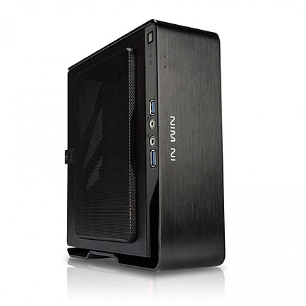 Chassis In Win BQ696 MINI ITX CHASSIS WITH ALUMINUM FRAME/ IP-AD150A7-2/ EU POWERCORD/ BLACK/ RETAIL