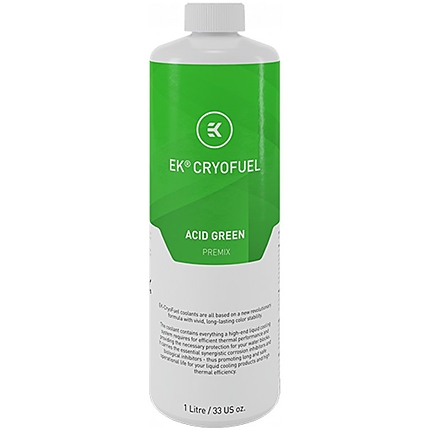 EK-CryoFuel Acid Green (Premix 1000mL), coolant mixture