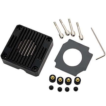 EK-DDC Heatsink Housing - Black, heatsink upgrade kit