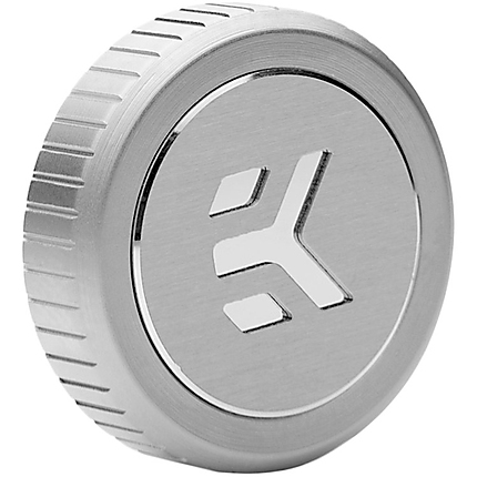 EK-Quantum Torque Plug w/Badge - Satin Titanium