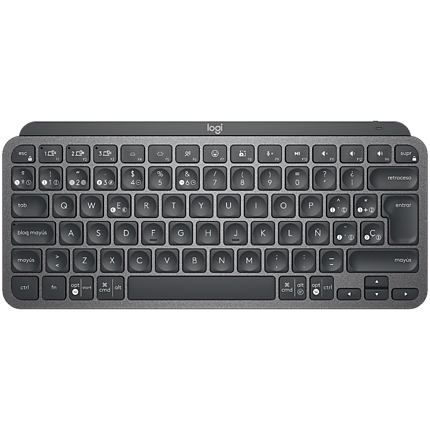 LOGITECH MX Keys Mini Minimalist Wireless Illuminated Keyboard - GRAPHITE - US INT'L - 2.4GHZ/BT - INTNL