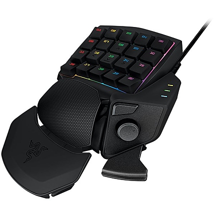 Razer Orbweaver Chroma - Elite RGB Mechanical GamingKeypad, Mechanical Switches with 50 g actuation force,30 fully programmable keys,Chroma backlighting with 16.8 million customizable color options,,Programmable 8-way directional thumb-pad