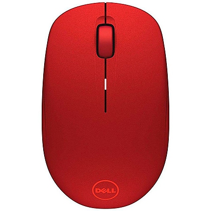 Dell Wireless Mouse-WM126 - Red