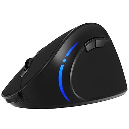 Input Devices - Mouse DELUX DLM-618SEU 320dpi ,6butt,USB, Black