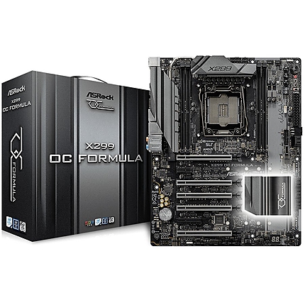 ASROCK Main Board Desktop iX299 (S2066, 4xDDR4, 5xPCIE3.0,1xPCIx1, SATA III,2xM.2,Raid,GLAN,USB3.1) ATX retail