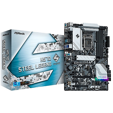 ASROCK Main Board Desktop Intel H570 chipset (S1200, 4x DDR4, 2x PCIe x16, 3x PCIe x1, 6x SATA3 , 2x M.2, 1x HDMI, 1x DP, 4x USB 3.2, 2x USB 2.0) ATX.