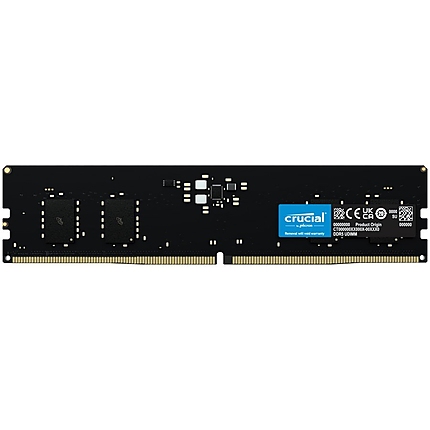 CRUCIAL 32GB DDR5-4800 UDIMM CL40 (16Gbit)