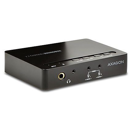 AXAGON ADA-71 USB2.0 - SOUNDbox real 7.1 Audio Adapter, SPDIF