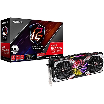 Video card ATI Radeon RX 6800 XT Phantom Gaming D 16GB OC