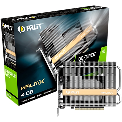 VC Palit nVidia GTX1650 KalmX 4GB GDDR5 , 128bit, 2xDsplayPort, HDMI, part# NE5165001BG1-1170H