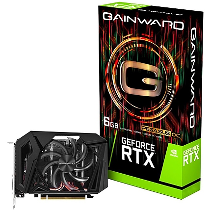 Gainward Video Card GTX1660Ti Pegasus 6GB 192B GDDR6 DVI DP HDMI