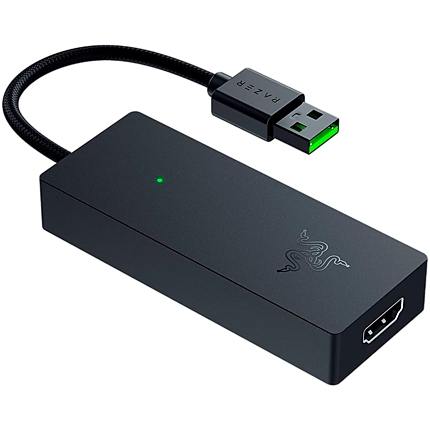 Razer Ripsaw X, USB Capture Card with Camera Connection, 4K/60fps, 1080p/120fps, HDMI 2.0 and USB 3.0 Connectivity