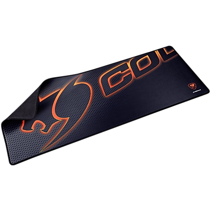 COUGAR ARENA Black Gaming Mouse Pad, Width (mm/inch) 800/31.49, Length(mm/inch) 300/11.81,Thickness (mm/inch) 5/0.19,Surface Material - Cloth, Base Material - Natural Rubber, Base Color - Black