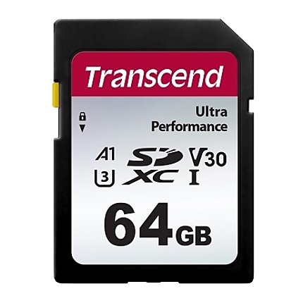 Transcend 64GB SD Card UHS-I U3 A1 Ultra Performance