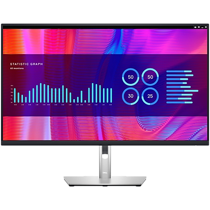 Dell Monitor LED Professional P3223DE, 31.5", QHD 2560x1440, 16:9 60Hz, IPS AG, ComfortView Plus, Flicker Free, 350 cd/m2, 1000:1, 178/178, 8ms/5ms, HDMI, DP, DP output, USB-C Daisy Chain, 4x USB 3.2, LAN, Height, Pivot, Swivel, Tilt adjustable, 3Y