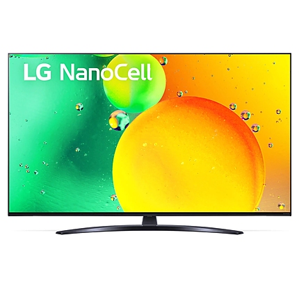 LG 65NANO763QA, 65" 4K IPS HDR Smart Nano Cell TV, 3840x2160, Pure Colors, DVB-T2/C/S2, Active HDR ,HDR 10 PRO, webOS Smart TV, ThinQ AI, NVIDIA GeForce, HGiG, WiFi, Clear Voice Pro, Bluetooth 5.0, Miracast / AirPlay2, One Pole stand, Black