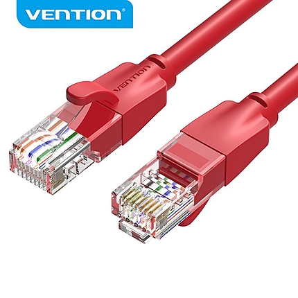 Vention Кабел LAN UTP Cat.6 Patch Cable - 2M Red - IBERH