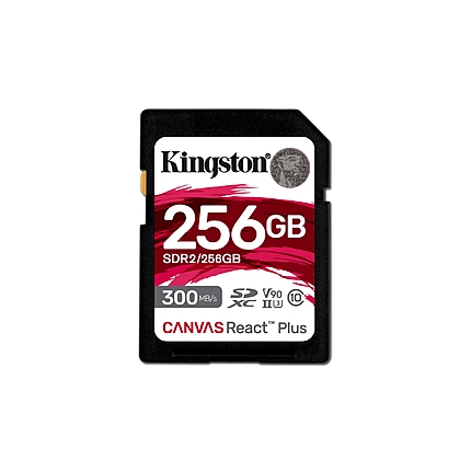 Карта памет Kingston Canvas React SDXC 256GB, UHS-II