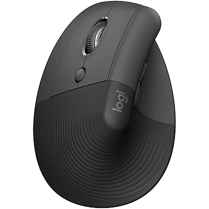 Logitech Lift Left Vertical Ergonomic Mouse - GRAPHITE / BLACK - EMEA