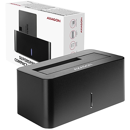 AXAGON ADSA-SN USB3.0 - 1x SATA 6G HDD Dock Station, Black