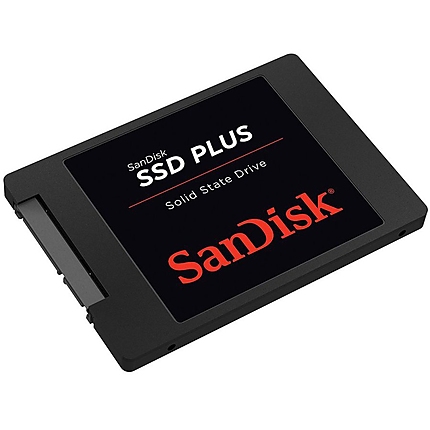 SANDISK SSD PLUS 120GB SSD, 2.5” 7mm, SATA 6Gb/s, Read/Write: 530 / 310 MB/s