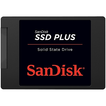 SANDISK SSD PLUS 240GB SSD, 2.5” 7mm, SATA 6Gb/s, Read/Write: 530 / 440 MB/s